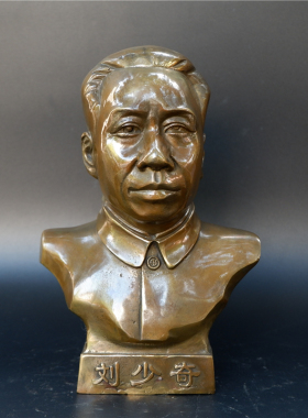 纯铜朱德邓小平孙中山刘少奇周恩来伟人雕塑开国元勋铜像家居饰品