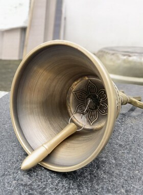 道用品三叉铃暗八仙铃八卦三清铃太极八卦铃八宝铃仿古手摇铃