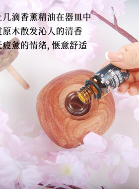 无火香薰花梨柿子实木创意礼品扩香器扩香木车载卧室家用摆件柿子