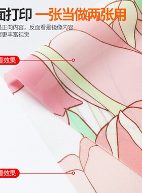法式复古花纹浴室门玻璃贴纸厕所窗户贴膜防窥透光不透明静电防水