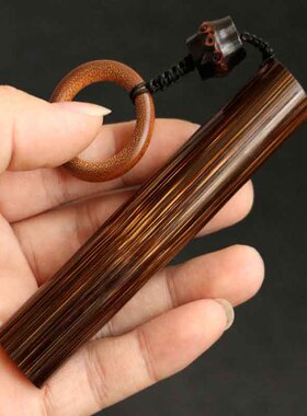 龙血金丝竹密节纯手工打磨实心武术竹棍棕竹教鞭手杖登山杖手拐杖