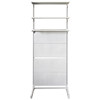 Internet celebrity hardware shelf girl modified simple hole board bookshelf combination home simple bookcase vertical wall-mounted