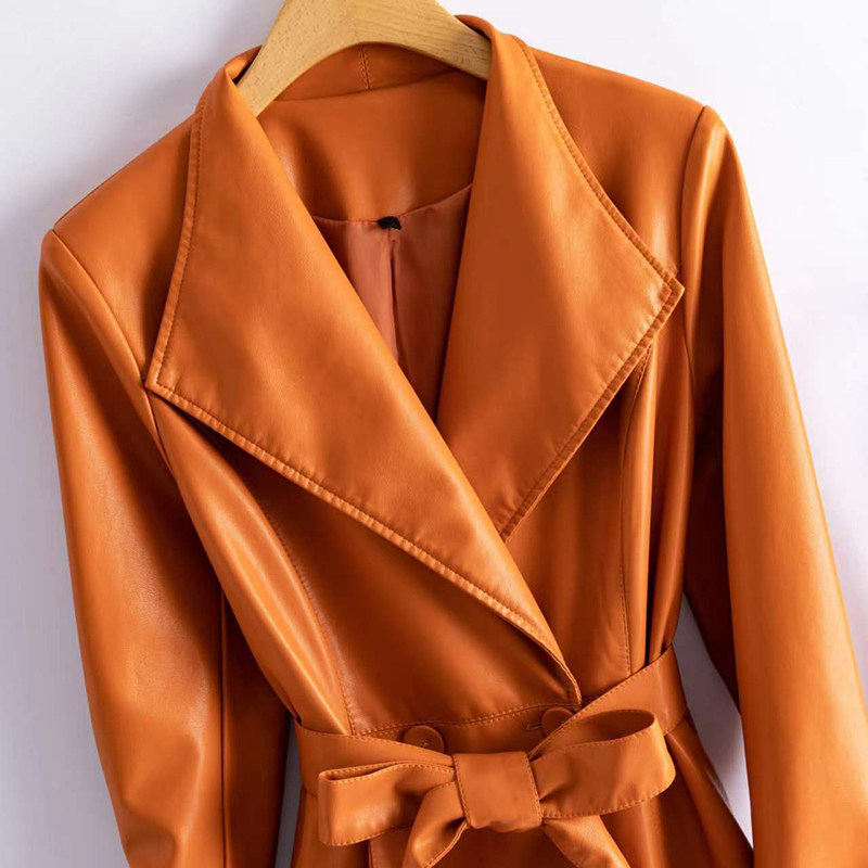 海宁真皮皮衣女中长款秋冬修身显瘦韩版气质绵羊皮风衣女大码外套,淘宝优惠券,粉丝福利购,淘宝优惠卷