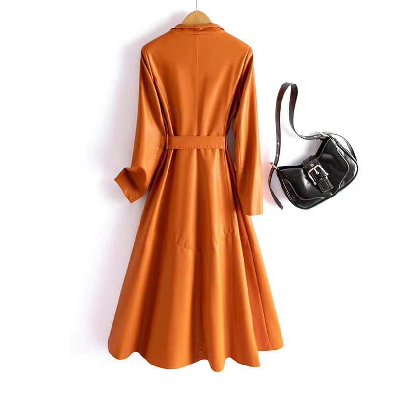 海宁真皮皮衣女中长款秋冬修身显瘦韩版气质绵羊皮风衣女大码外套,淘宝优惠券,粉丝福利购,淘宝优惠卷