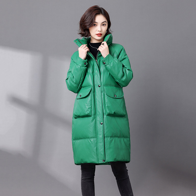 海宁皮羽绒女中长款宽松高端绵羊皮外套秋冬新款白鸭绒真皮女皮衣,淘宝优惠券,粉丝福利购,淘宝优惠卷