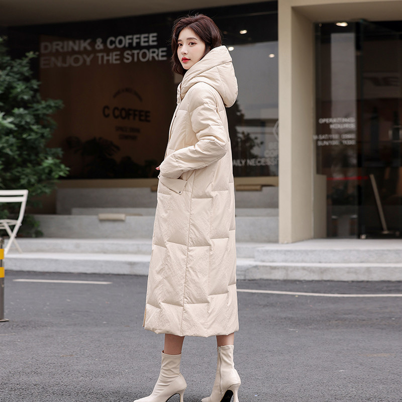 海宁真皮羽绒服女中长款2025冬新款大码白鸭绒绵羊皮连帽皮衣外套,淘宝优惠券,粉丝福利购,淘宝优惠卷