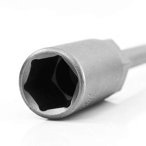 特深直筒45mm 加长250mm外六角套筒头电动工具内六角螺母套筒批头 - 图2