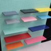 Customizable hole board, laminate board hardware tool display rack, storage rack, hole board, colored hanging board ornament storage tray
