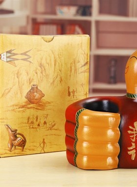 个性笔筒学生男孩桌面摆件创意实用生日礼物励志儿童书房装饰用品