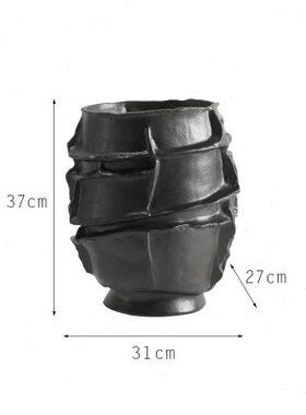 现代简约创意陶瓷花瓶摆件样板间客厅家居玄关电视柜花器饰品摆设