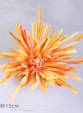 仿真花蟹爪菊绢花头饰汉