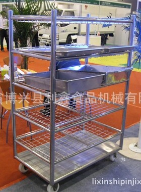 不锈钢冷库货架车不锈钢速冻架车不锈钢烘干架车预冷架车