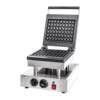 Head waffle machine 2026 new commercial electric heating waffle machine square crepe machine stainless steel electric baking pan