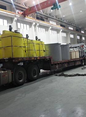 污水处理设备全自动PE加装置搅拌机流量计量泵投器桶加桶