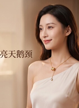小蛮腰项链女小众设计感