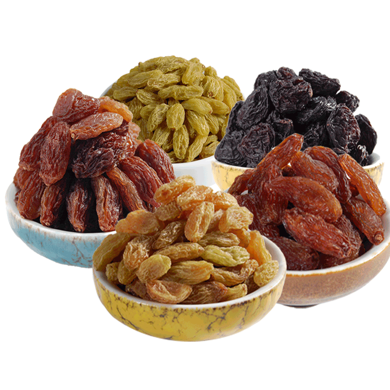 敦煌特产莫园五色五味5袋葡萄干 甘肃供销食品葡萄干