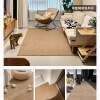 Imitation sisal anti-cat scratch carpet living room studio bedroom bedside Japanese tatami solid color linen photo floor mat