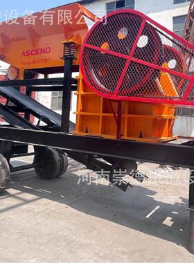 PE600×900 PE750×1060车载式移动鄂式破碎机 时产100 200 300吨