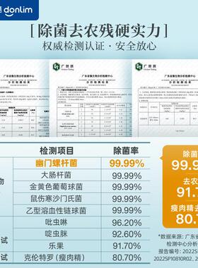 东菱胶囊果蔬净化器食材清洗机家用杀菌便携无线除农残自动洗菜机