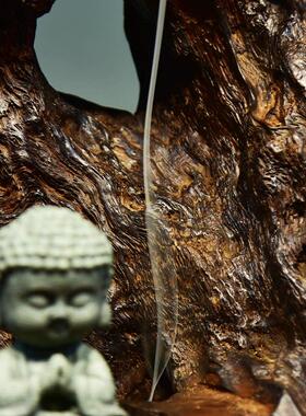 香插香道根雕底座摆件风化枯木底座书房茶室盆景奇石装饰造景观赏