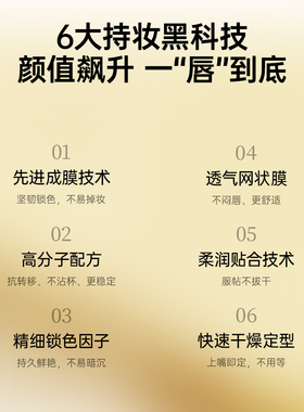 皙颜范ArtiZoe柔雾锁色持久不沾杯不掉色口红