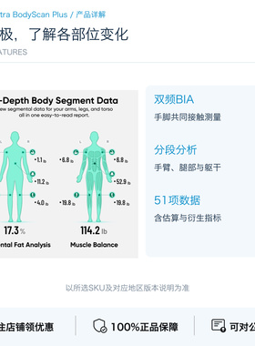 Wyze体脂秤8电极分段身体分析
