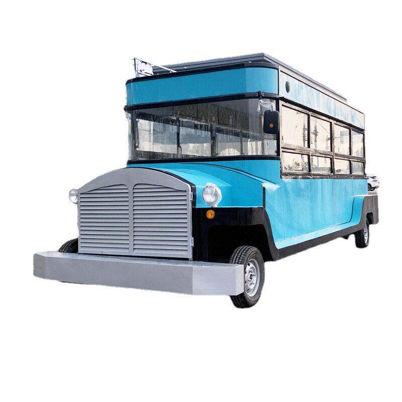 Electric four-wheeled food truck, multi-functional mobile food truck, night market stall, fried skewers, fried Oden mobile food truck