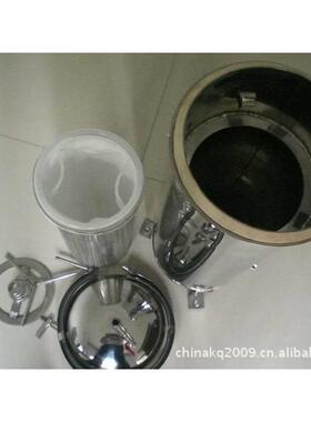 “康润”牌 219*410mm不锈钢卡箍活动脚袋式过滤器配180*410滤袋