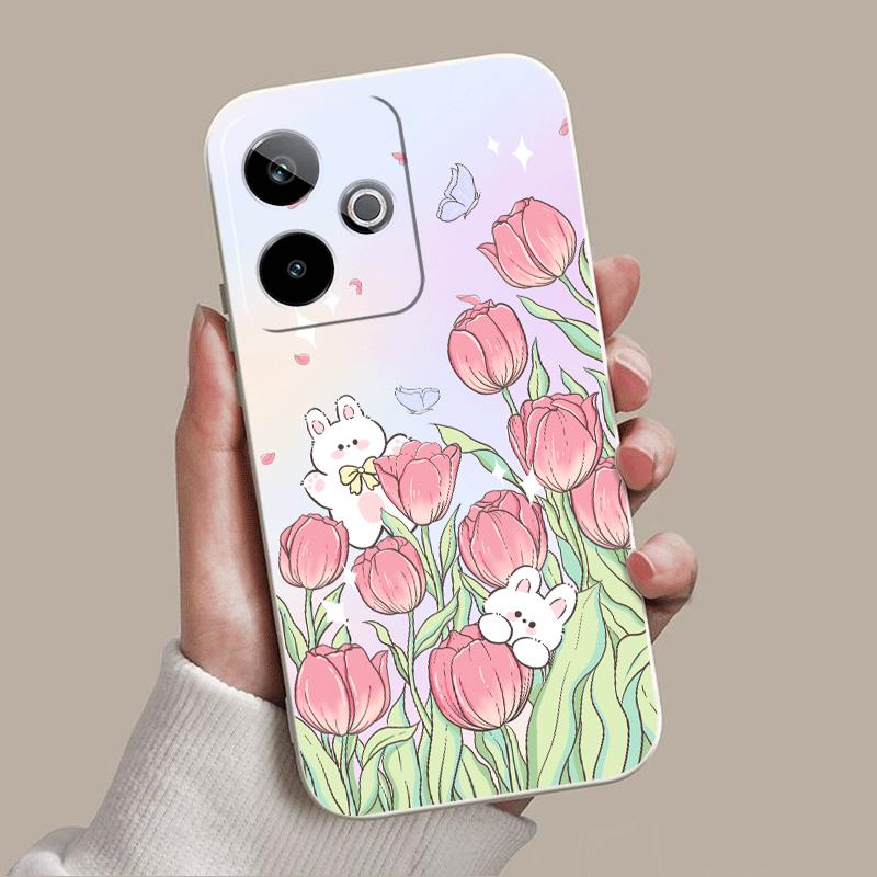 Suitable for realme GT7 mobile phone case Kapibara gt7 couple 5G capybara GT7pro anti-fall cute men and women GT7 pro soft rubber protective cover personalized creative frosted cartoon