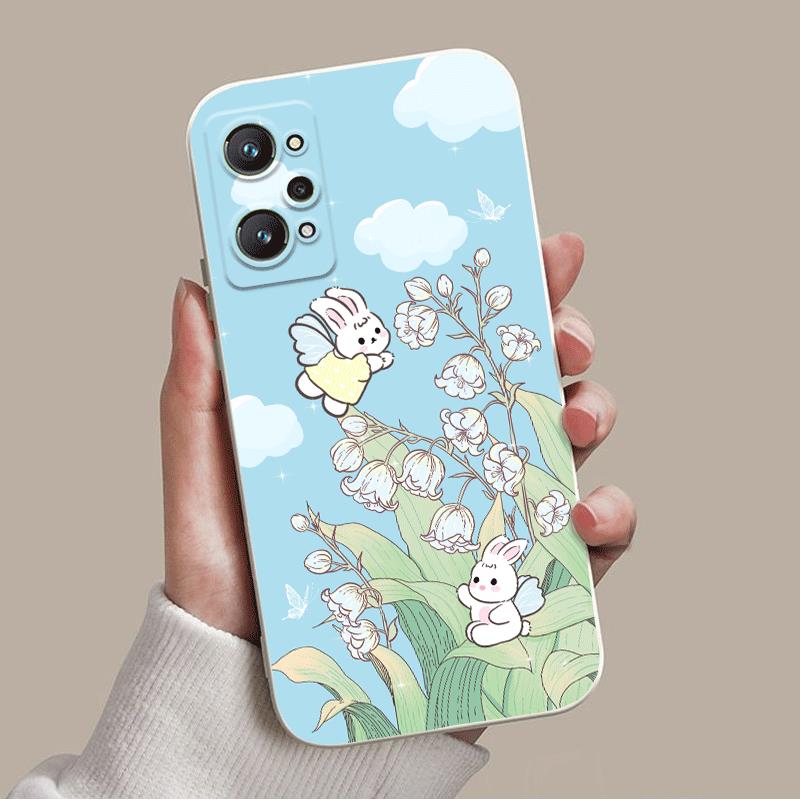 Suitable for realme GT2 mobile phone case Kapibara gtneo2 couple 5G capybara GT2pro anti-fall GT cute men and women GT Neo2 soft rubber protective cover personalized creative frosted cartoon