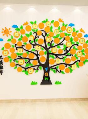 心愿 树目标墙贴高中初三励志班级文化墙教室布置装饰许愿 梦想树