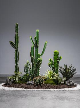 采购产品模拟植物，人造树，园林绿化，室内窗户，绿色植物组合，