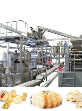 HG全自动米饼零食膨化设备非油炸