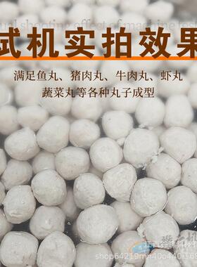 赣云牌160型变频调速肉丸成型机肉圆鱼圆制作猪肉丸鱼丸加工设备