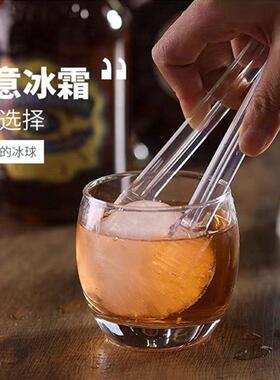 美国洋酒外贸家用聚会圆形冰球制冰机小型5cm次出球4PCS可储存
