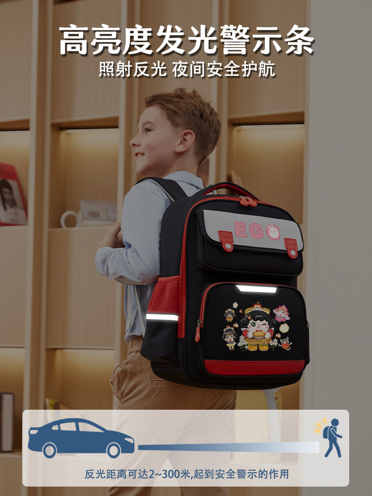 法国Nit Zana蛋仔派对书包2024新款轻便护脊儿童双肩包男孩女孩