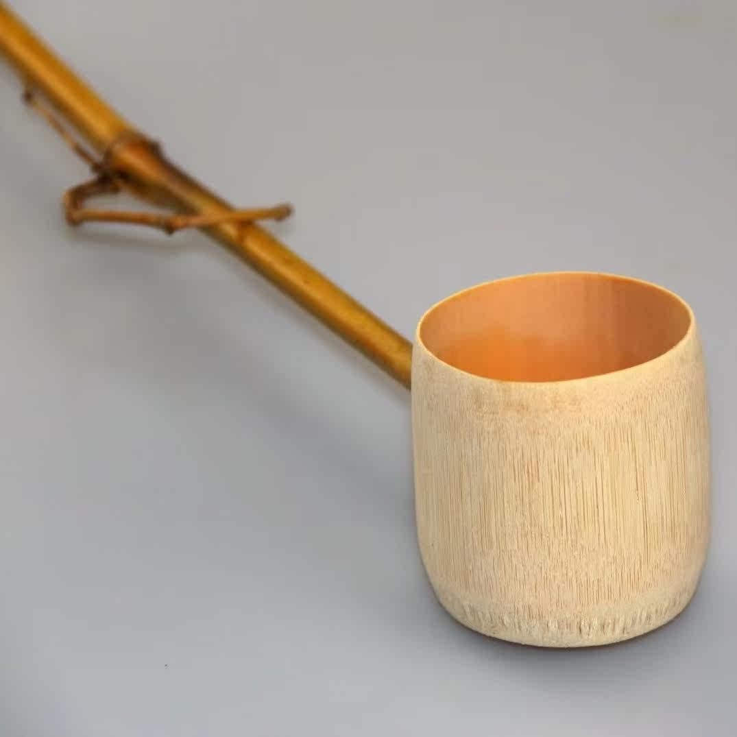 手工定制长柄竹茶勺茶道茶艺竹勺竹枝工艺小茶勺无漆打水勺舀水勺,淘宝优惠券,粉丝福利购,淘宝优惠卷