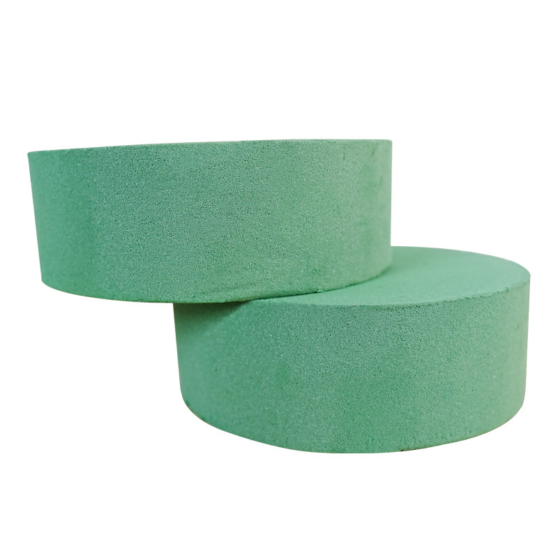 加厚花泥块圆形吸水海绵花束插花DIY材料鲜花泥保湿包花底座泡沫,淘宝优惠券,粉丝福利购,淘宝优惠卷