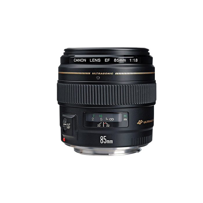 全新 佳能EF 85mm f/1.8 USM 镜头 85/1.8 人像虚化定焦 中远摄影 - 图1