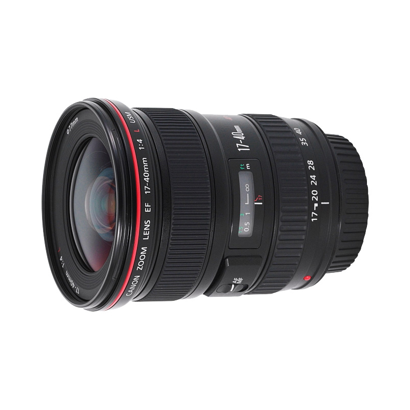 全新 佳能 EF 17-40mm f/4L USM 镜头 17-40 超广角 红圈人像镜头 - 图1