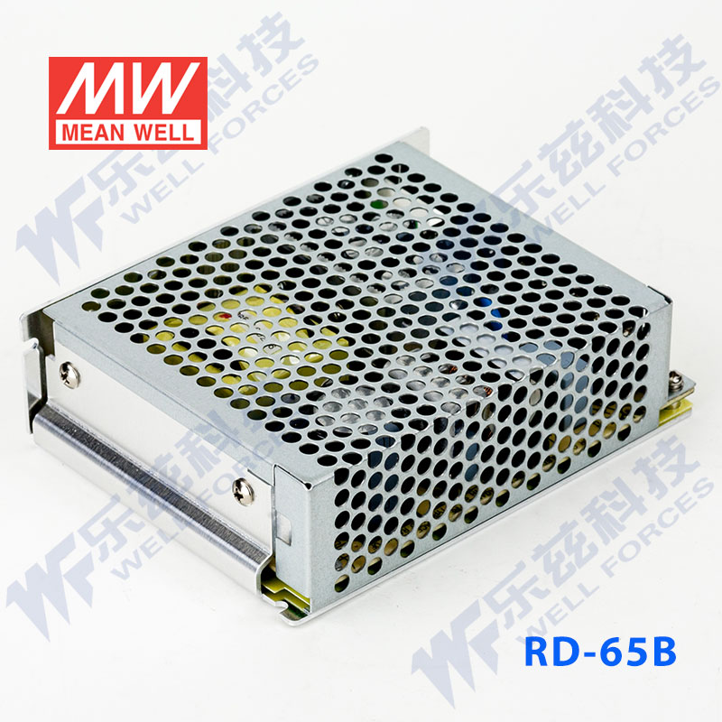 RD-65B台湾明纬5V24V双路开关电源65W直流稳压5V4A+24V2A双组 - 图3