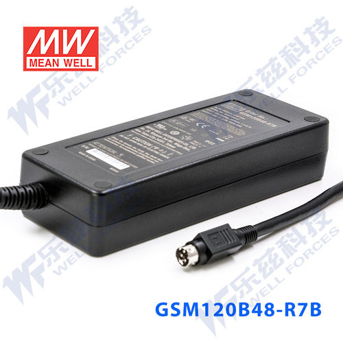明纬48V电源120W GSM120B48-R7B 2.5A医疗节能适配器环球认证二插 - 图2