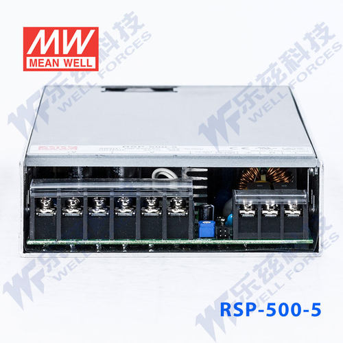 明纬5V电源450W RSP-500-5 90A开关稳压直流PFC远端开关机 台湾 - 图1