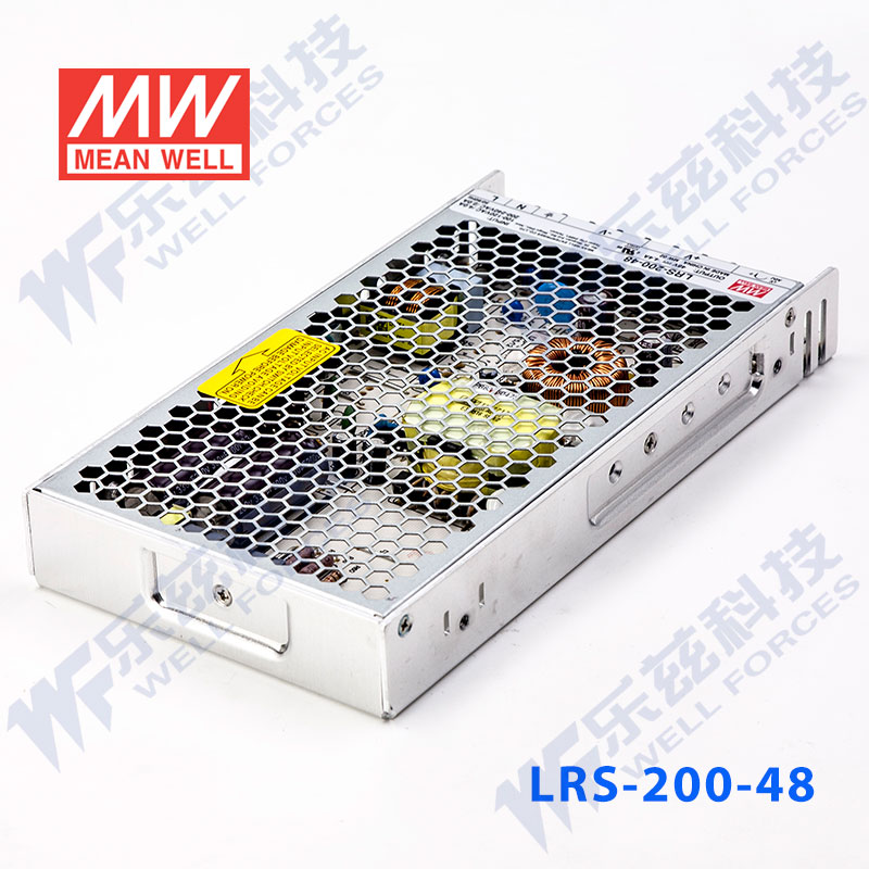 LRS-200-48台湾明纬210W48V开关电源4.4A直流DC变压器 - 图2