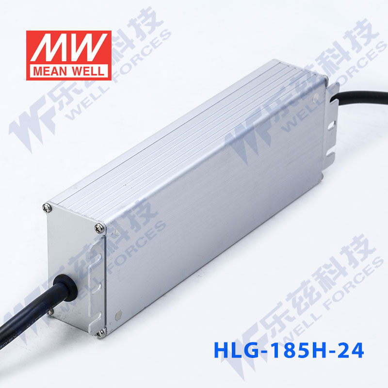 HLG-185H-24台湾明纬185W24V防水LED电源7.8A基本型路灯亮化照明 - 图3
