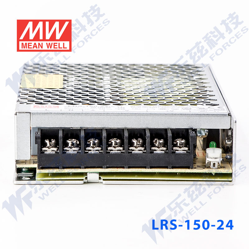 LRS-150-24台湾明纬150W24V开关电源6.5A直流稳压LED灯带NES-120 - 图2