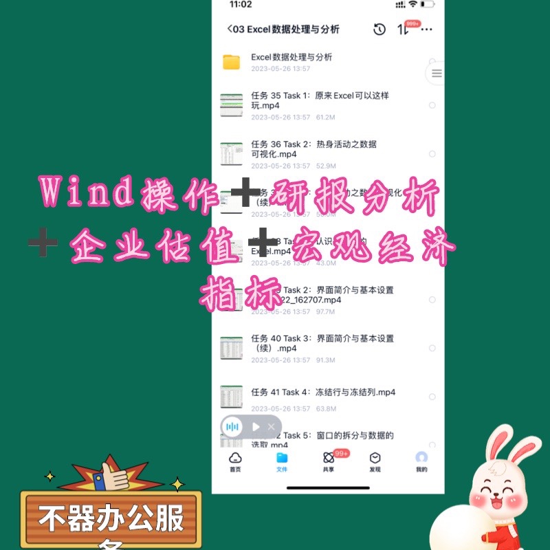 金融课程金融实战wind操作行研报告企业估值经济指标解读投行课程-图2