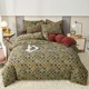 Wired He cotton double layer yarn color jacquard single sheet single double sheet 240x250 single piece