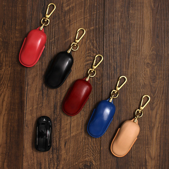Car key bag Nayi leather style Tesla