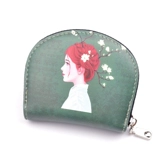 Картхолдер, милая сумка через плечо, универсальный вместительный и большой мультяшный маленький кошелек, Южная Корея